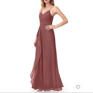 Azazie Dawn Dress- Dessert Rose- Size A2